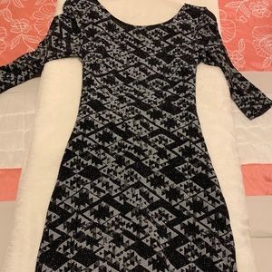 A small mini glittery dress. Great condition!